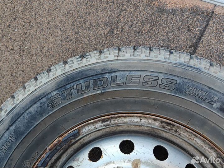 Колесо 1шт (одно) с диском Bridgestone blizzak R14
