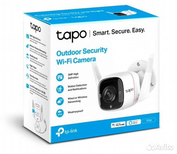 Камера видеонаблюдения wifi уличная