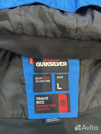 Сноубордическая куртка quiksilver travis rise