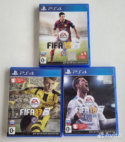 FIFA 15-18 для Sony PlayStation 4