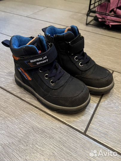 Ботинки демисезонные для мальчика 28