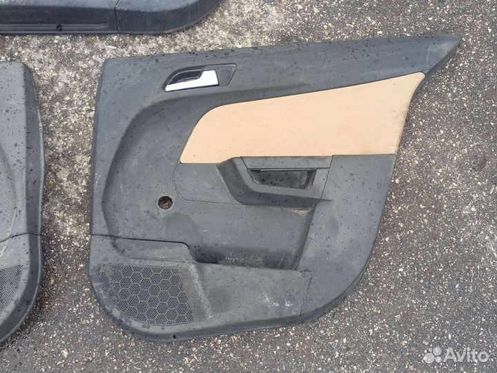 Дверные карты Opel astra h комплект