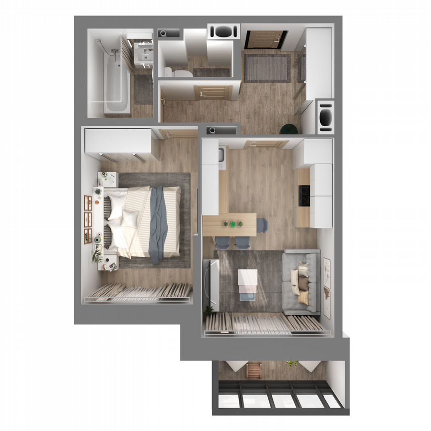 1-к. квартира, 37,8 м², 25/27 эт.