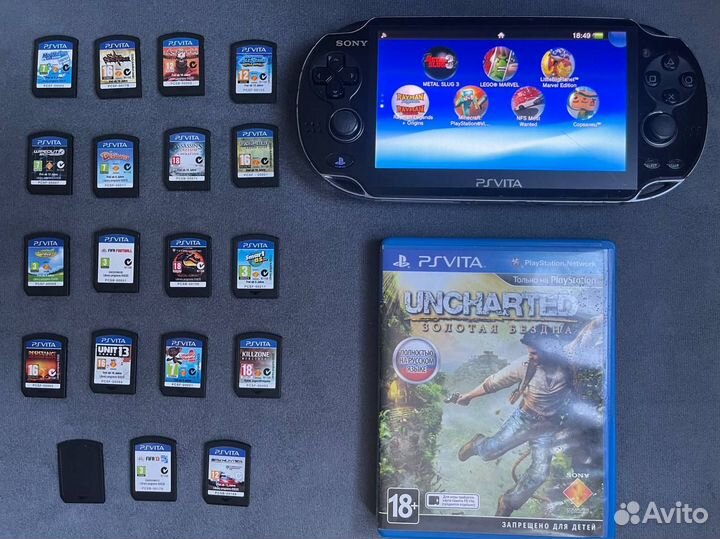 Ps vita прошитая с 20 дисками