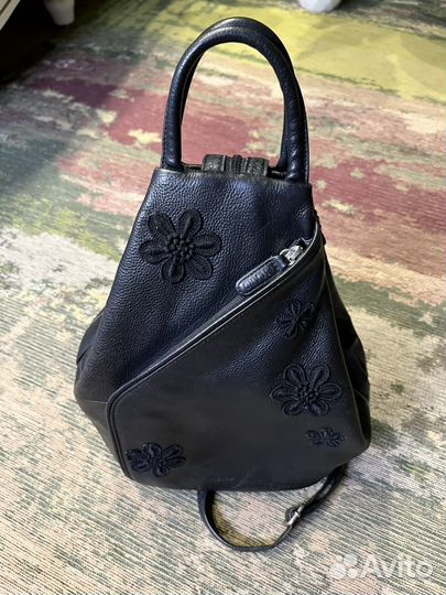 Рюкзак женский picard. Черный. Кожа