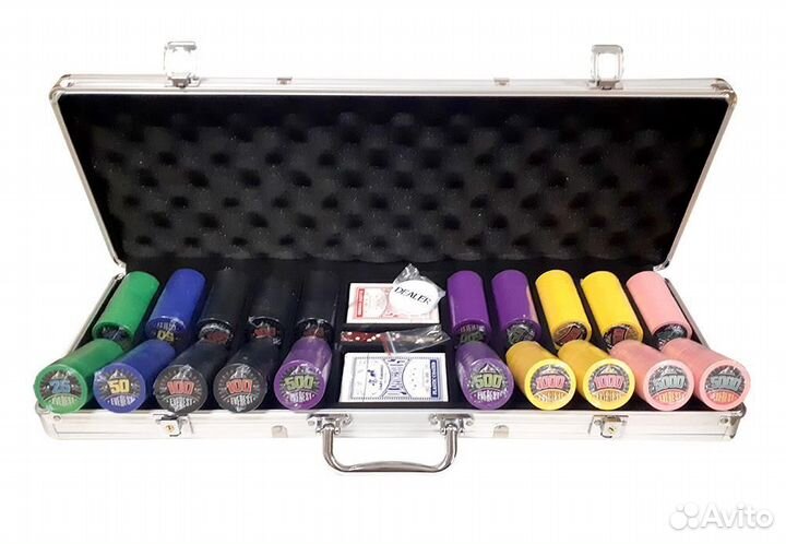 Набор для покера Everest на 500 фишек 61805