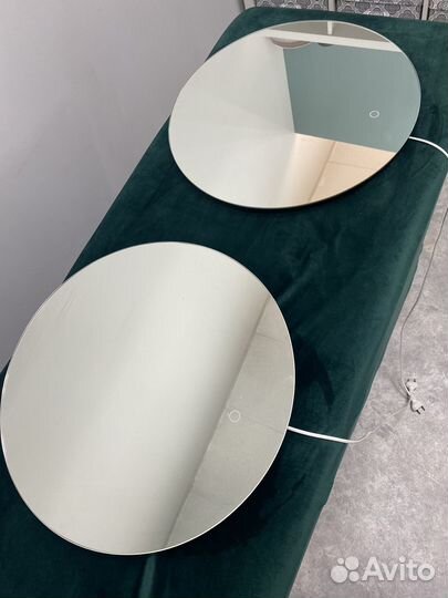 Круглое зеркало 50х50 см с подсветкой