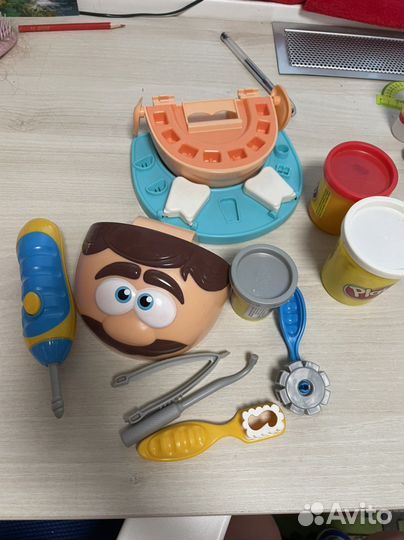 Дантист набор пластилина плей-до (play-doh)