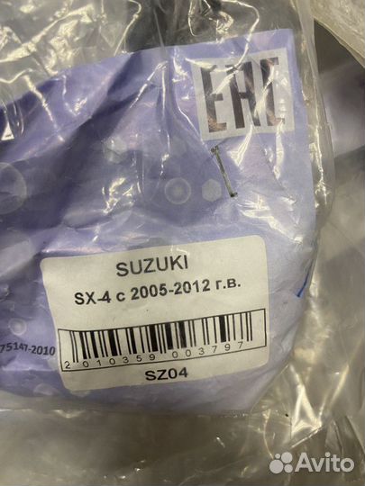 Дефлектор капота на Suzuki SX 4