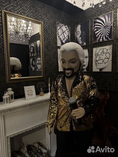 Ростовая кукла Мулатка Михайлов Пирожков