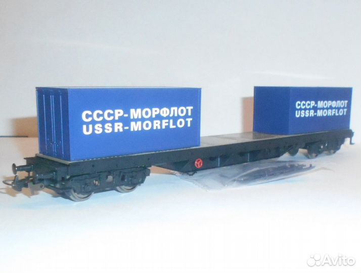 Железная дорога H0 1:87 Piko платформа 4 оси