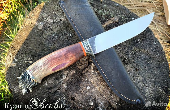 Нож туристический Сокол из кованой стали х12мф