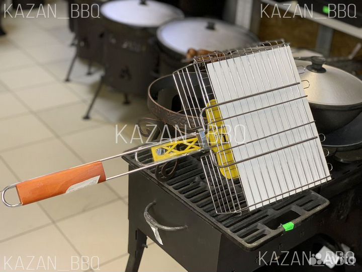Pешeтка для гриля и баpбeкю