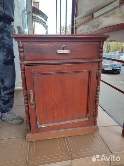 Тумба деревянная старинная