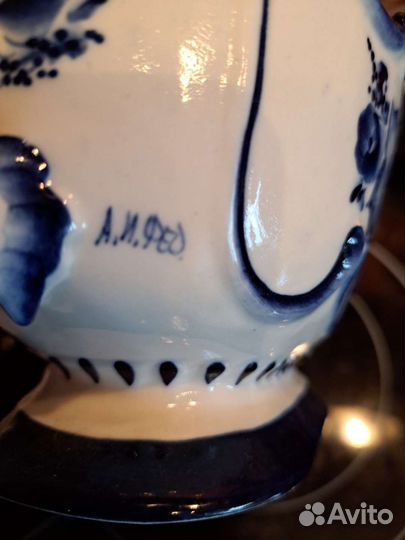 Конфетница,салатница Гжель