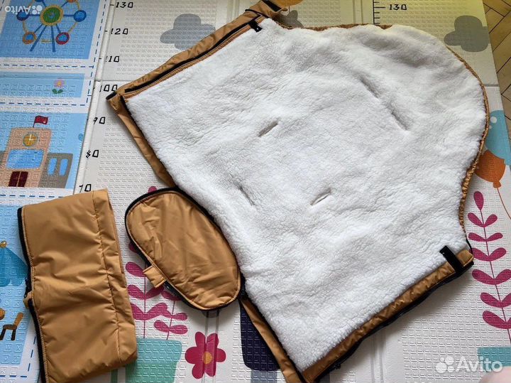 Конверт зимний на овчине Bonopo