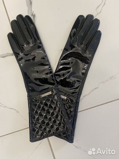 Перчатки женские кожаные новые