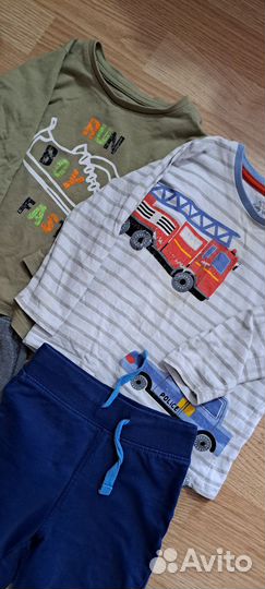 Вещи пакетом на мальчика 86-92