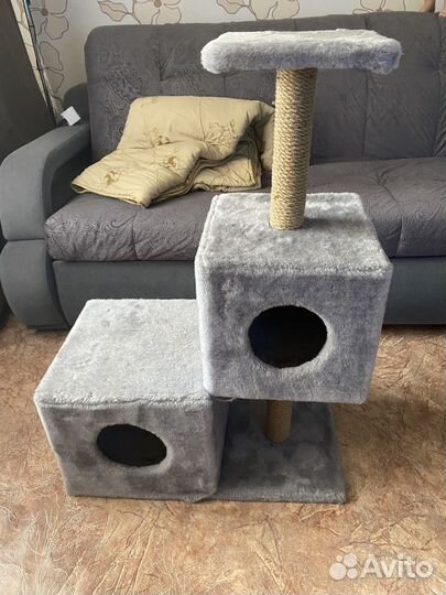 Продам двухъярусный кошачий дом