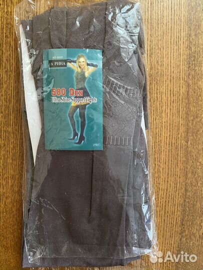 Колготки теплые с кашемиром (большой размер)