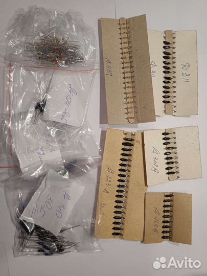 Диоды СССР, 223, 311,312,д 9, д310