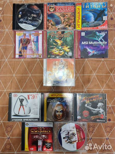 Компьютерные игры, диски для пк