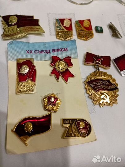 Значки разные СССР