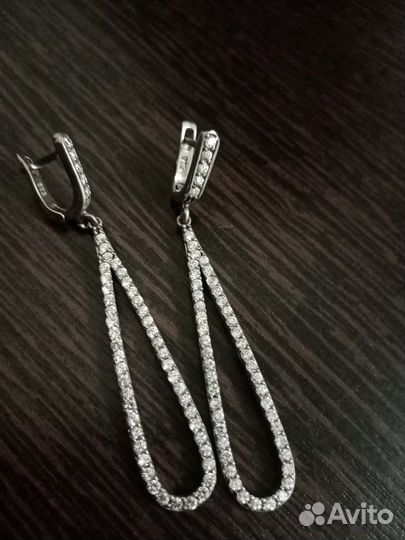 Серебряные серьги