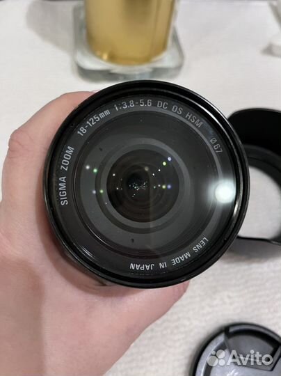 Макрообъектив Sigma DC 18-125 mm