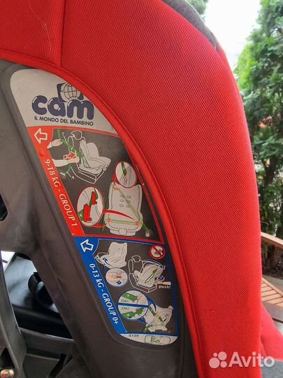 Автокресло CAM il mondo del bambino (9-18 кг)