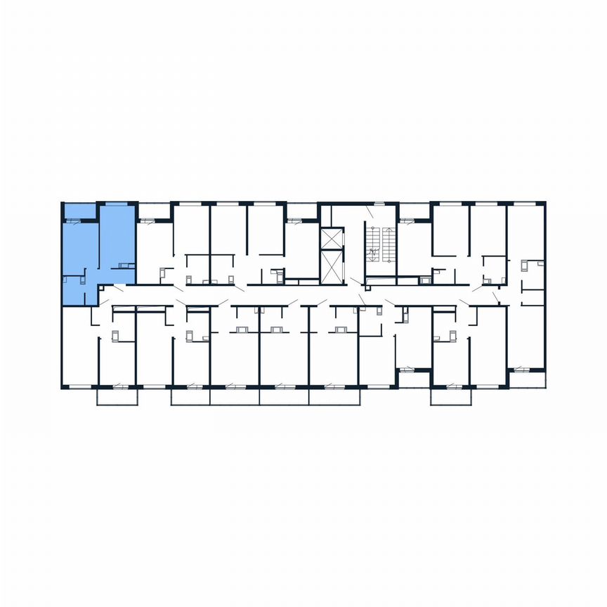 2-к. квартира, 38,5 м², 11/12 эт.