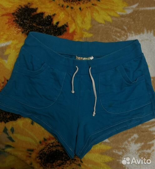Шорты синие