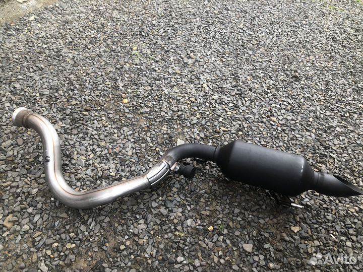 Выхлопная труба на lexus 570LX