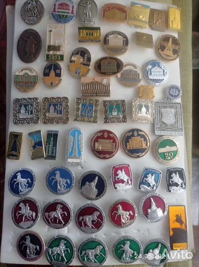 Знаки и значки СССР Ленинград и пригороды