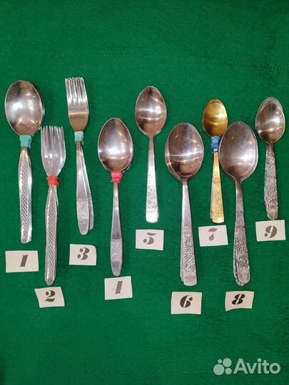 Столовые приборы СССР