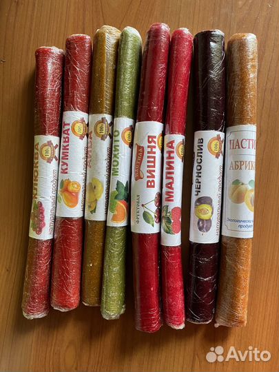 Пастила фруктовая без сахара