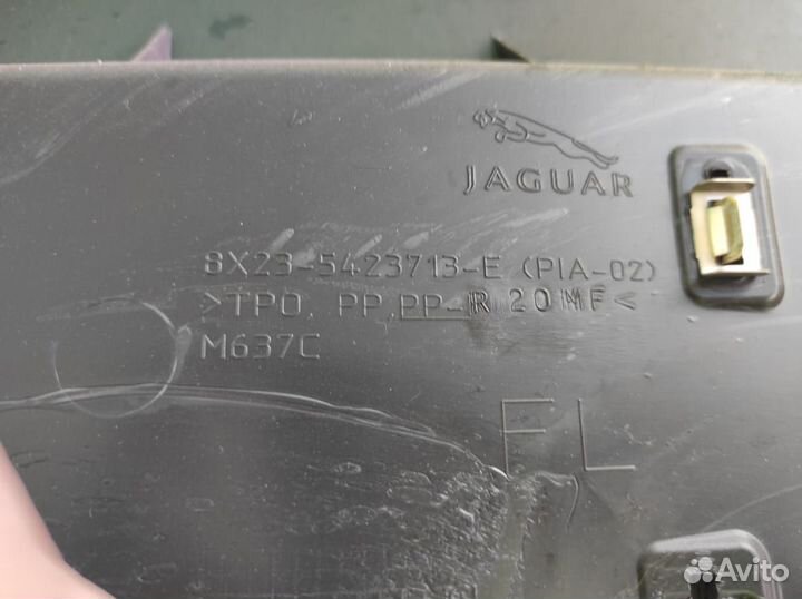 Карта дверная задняя правая jaguar xf