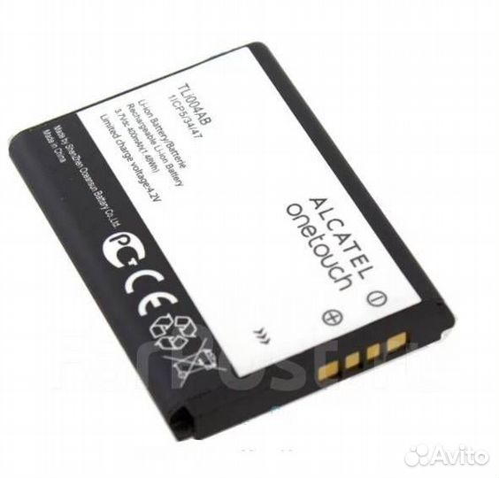 Батареи (акб) для сотовых телефонов Alcatel