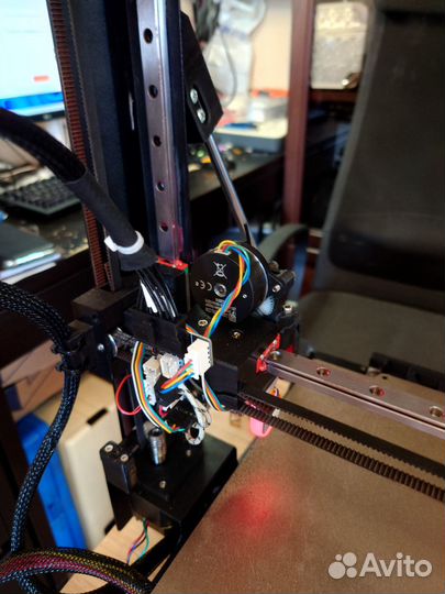 3d принтер Anycubic i3 Mega на Klipper и рельсах