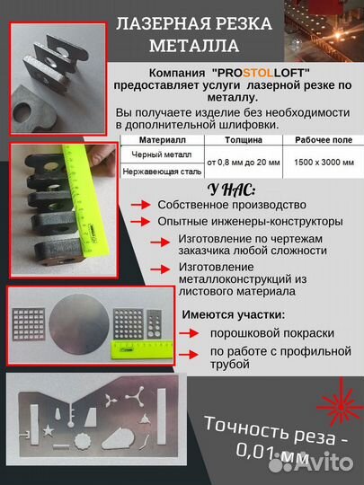 Лазерная резка металла