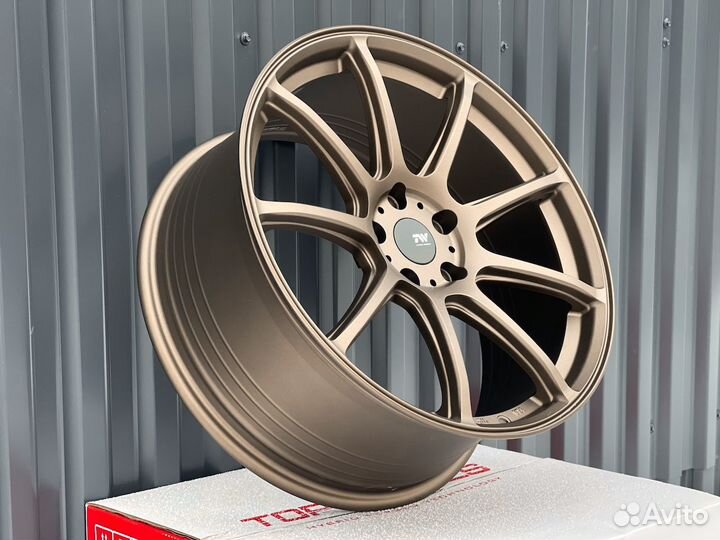 Topwheels GT07 19 8.5J +38 5x112 вес 8.6kg Bronze