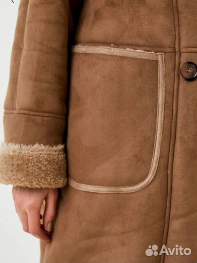 Дубленка искуственная Electrastyle новая 42,50 рр