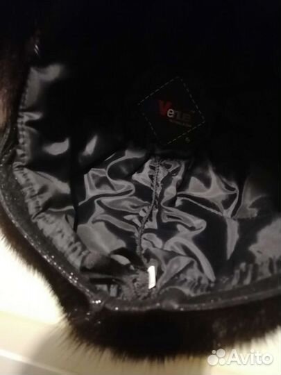 Меховая женская кепка-берет