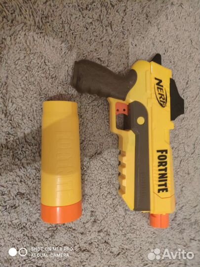 Бластер nerf fortnite