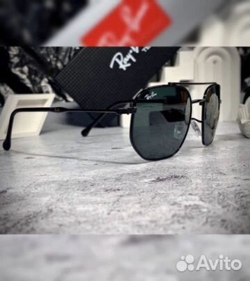 Очки Ray Ban Aviator черные