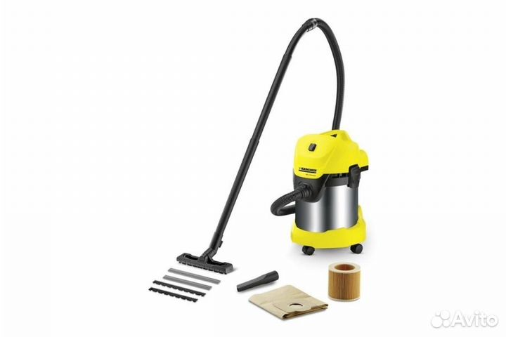 Хозяйственный пылесос Karcher WD 3 (MV 3) Premium