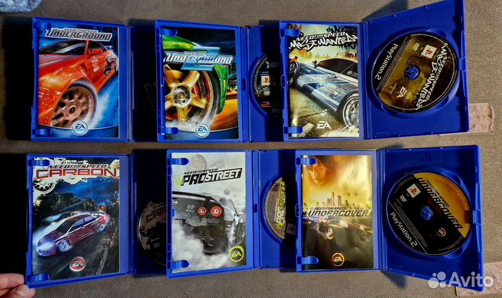 Need for speed collection PS2