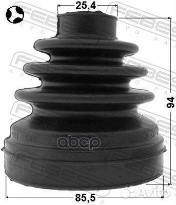 2915diiit пыльник шрус внутренний комплект 85.5