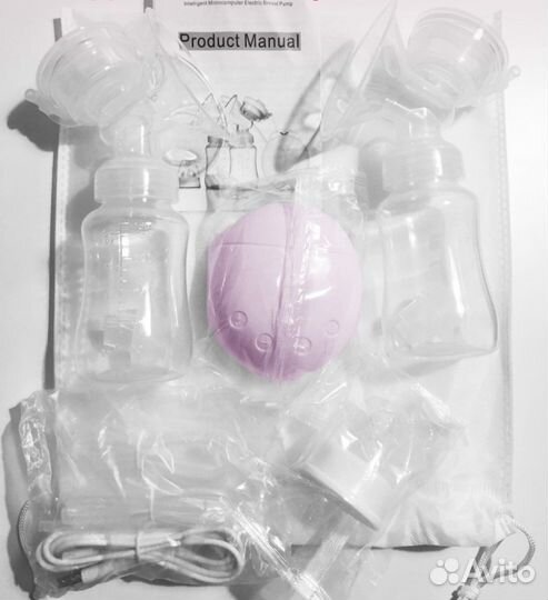 Молокоотсос электрический двойной