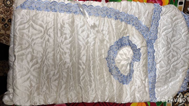 Зимний Конверт на выписку для мальчика